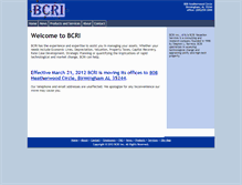 Tablet Screenshot of bcri.com